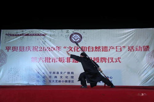 傳承民族瑰寶，演繹非遺華章 平輿縣舉辦文化和自然遺產日活動暨第六批市級非遺授牌儀式